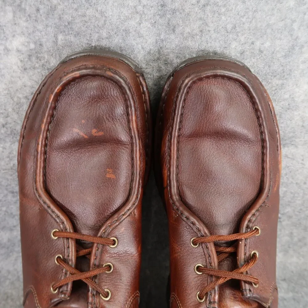Red Wing Shoes Mens 11 Casual Chukka Derby Moc Leather Brown Comfort Lace Up EE